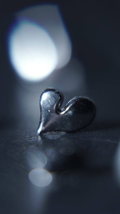 Steel Heart Pin