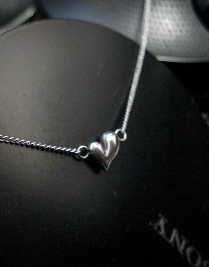Steel Heart Necklace 01